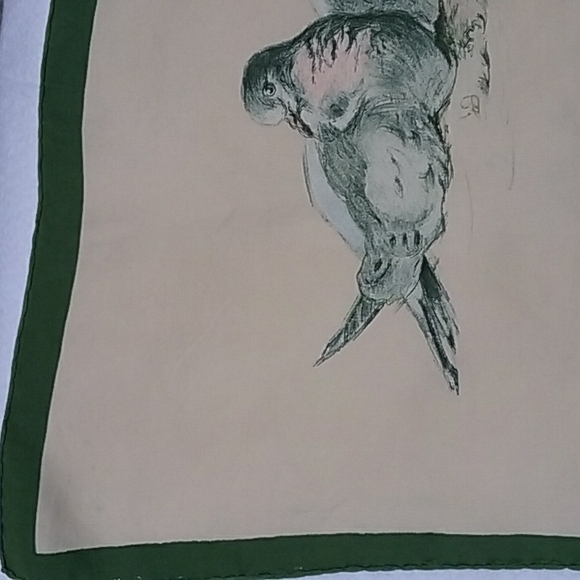 Hermes Les Tourterelles Scarf 1956 Xavier de Poret - Picture 6 of 13